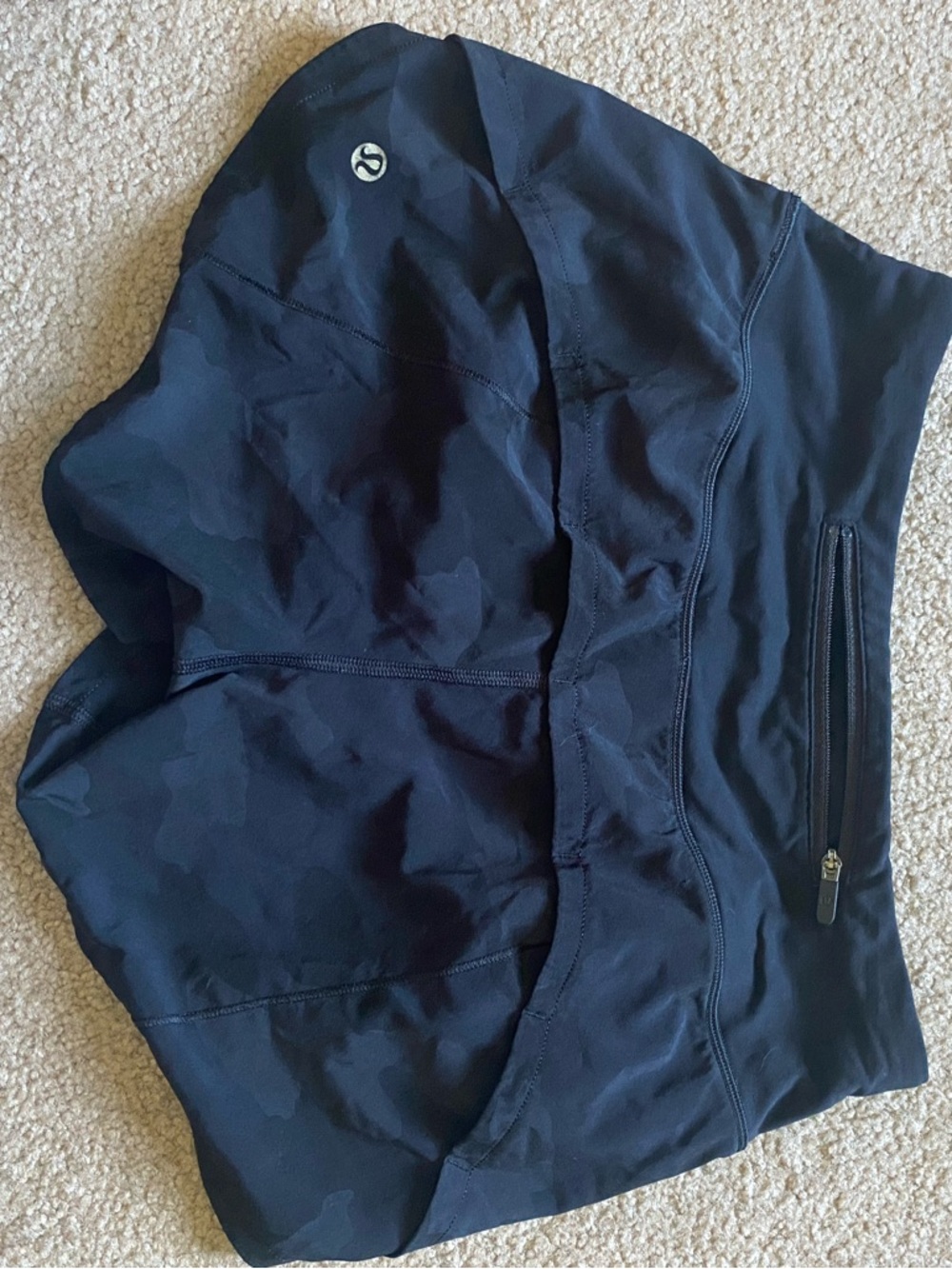 lululemon athletica Black High-Rise Running Shorts - Picture 2 of 6